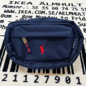 Polo Ralph Lauren Big Pony 9AR012 BCV Belt Bag Waist Bag Sling Bag - Newport Nav